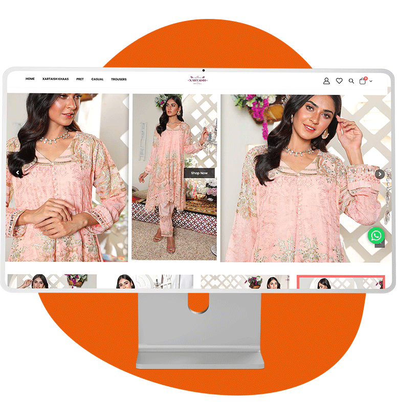 Xartaish Ecommerce Website Development